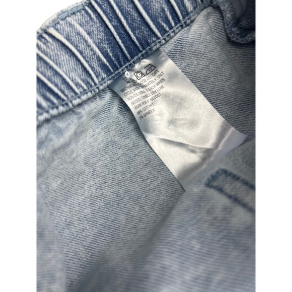 NWOT Studio Park x Amy Stran Regular Drawcord Jean- Pebble Wash, Size LP - Picture 9 of 10